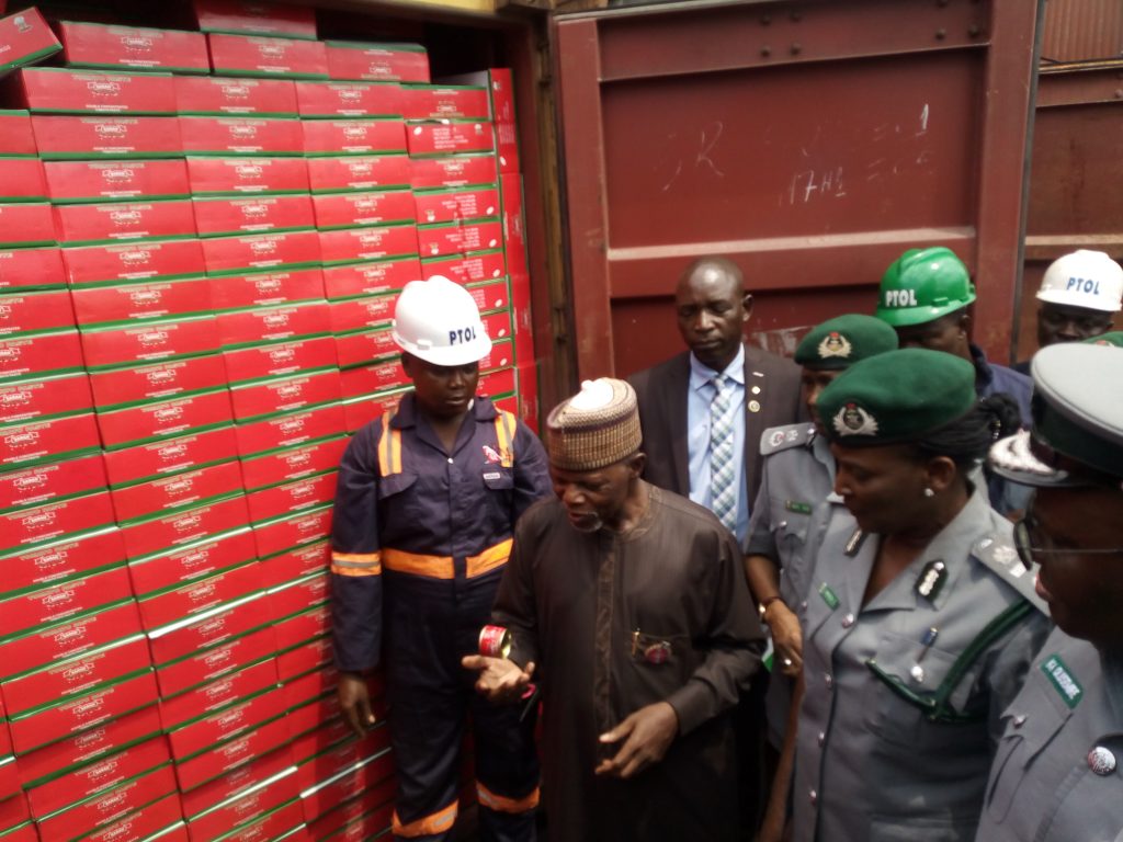 customs,port harcourt,ali