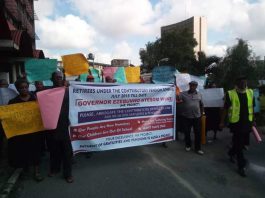 pensioners,rivers,protest,port harcourt