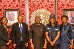 Gov. Fubara and WHO representatives