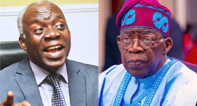 Femi Falana and Tinubu