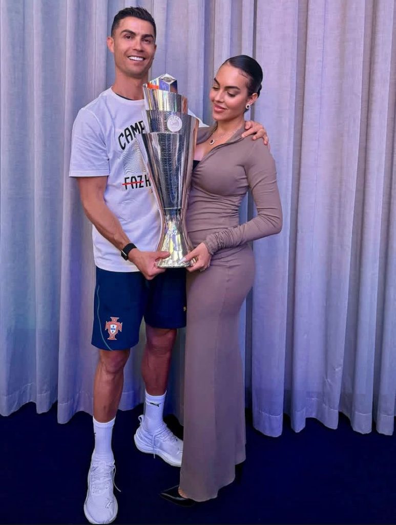 Cristiano and Georgina Rodriguez